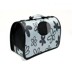 Bolso para gatos diseño flores