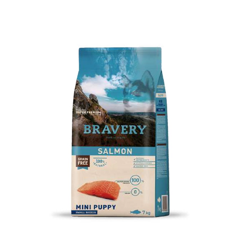 Bravery Salmón Cachorros ( mini puppy ) para razas pequeñas
